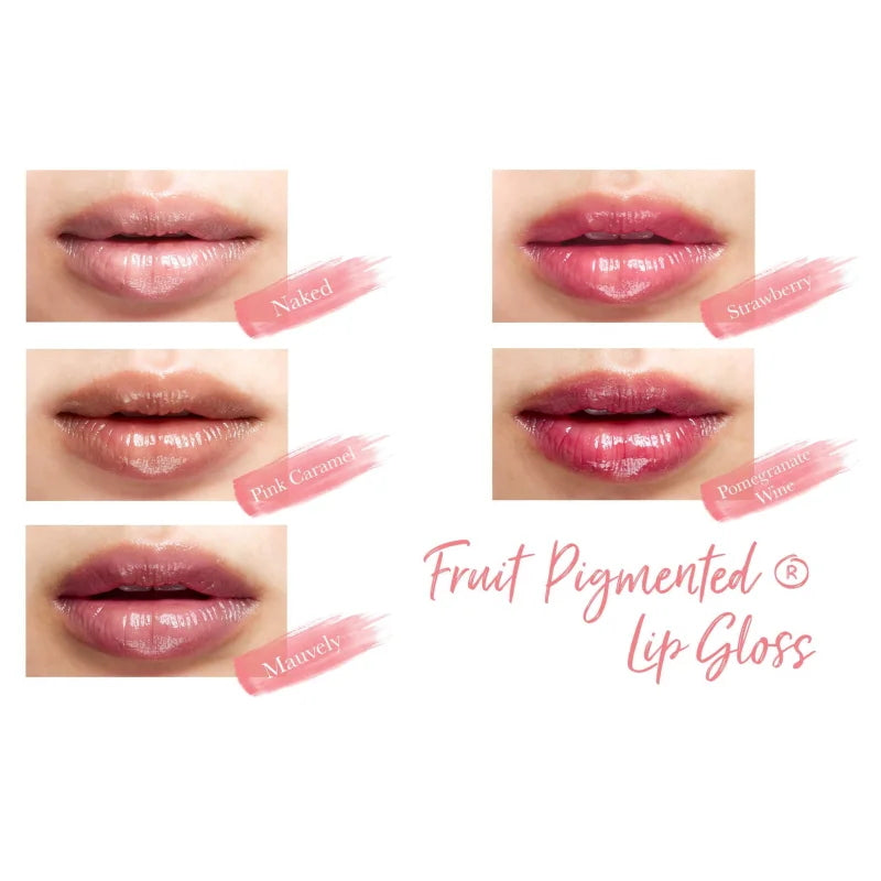 100% Pure Brillo de labios pigmentado de frutas, todos los tonos