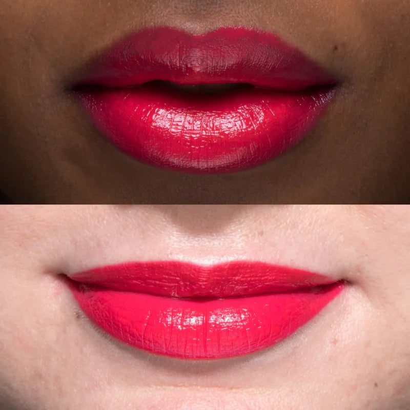 Rouge à lèvres anti-âge à l'huile de grenade pigmentée aux fruits, lèvres d'onagre
