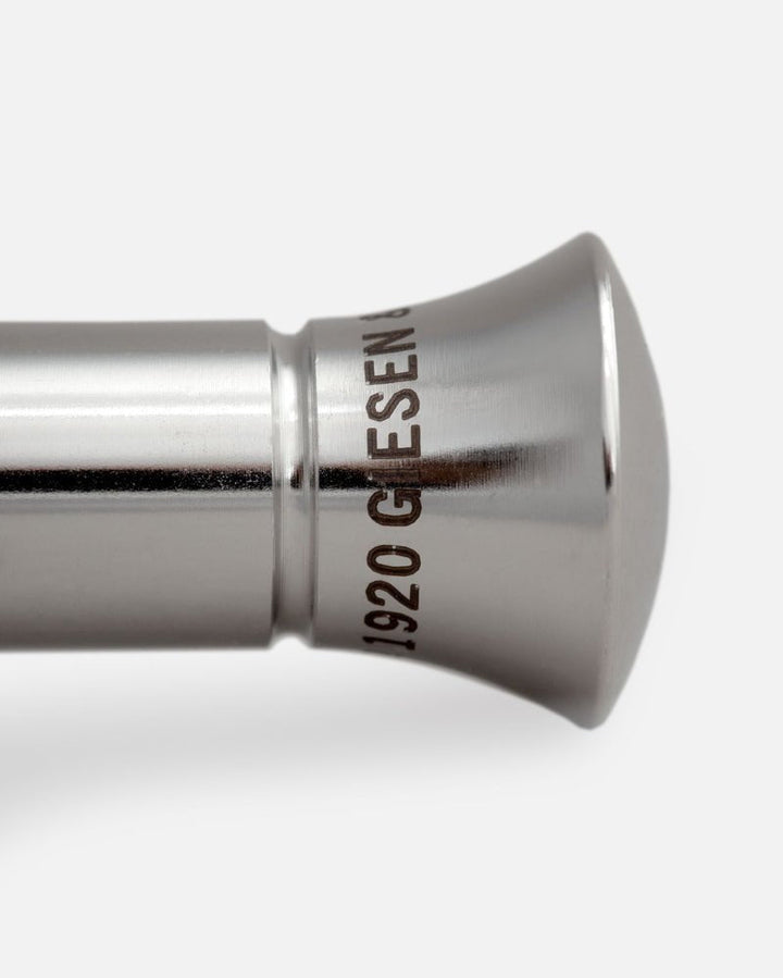 Giesen & Forsthoff Timor® safety razor 1920 with long stainless steel handle - Detail handle