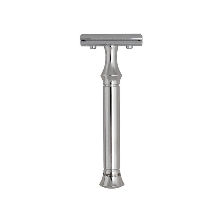 Giesen & Forsthoff Timor® Safety Razor 1920 with long stainless steel handle - Cover image