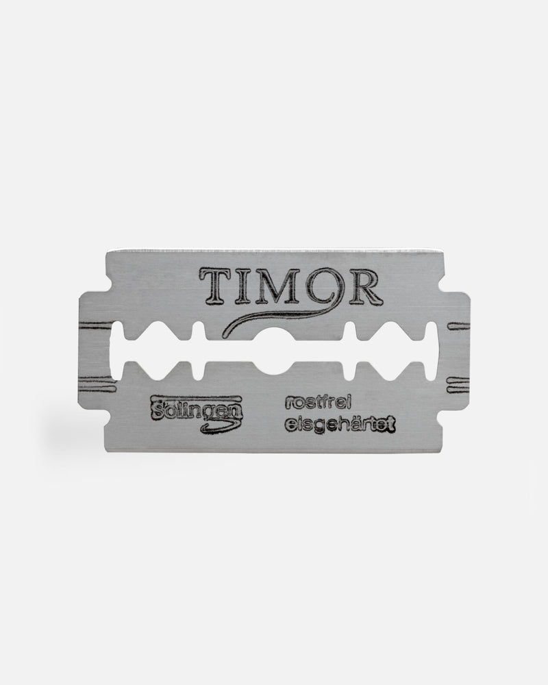Giesen & Forsthoff Timor® Safety Razor 1920 with long stainless steel handle - Timor Razor Blades