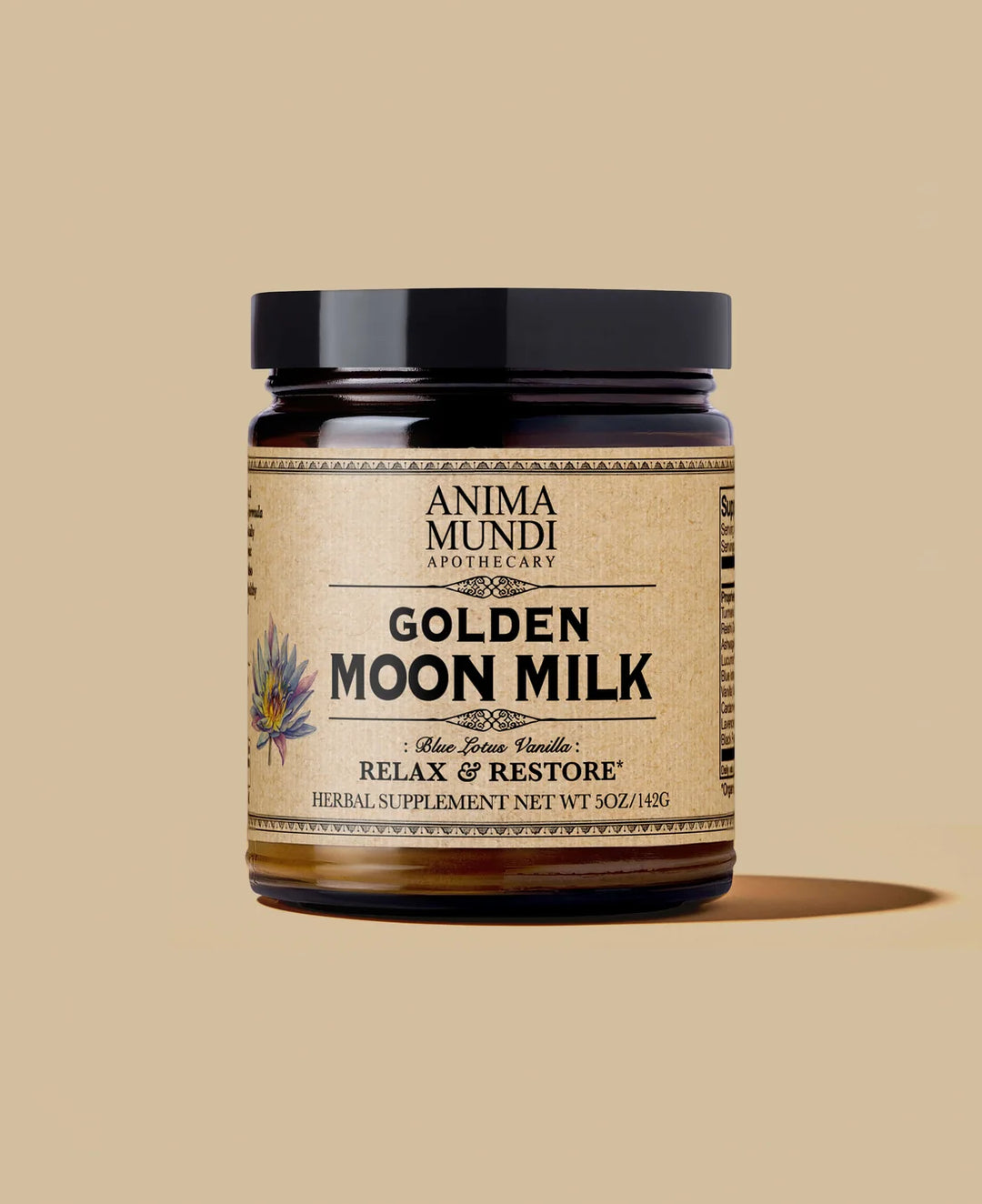 Golden Moon Milk: Relax & Restore - Supplement