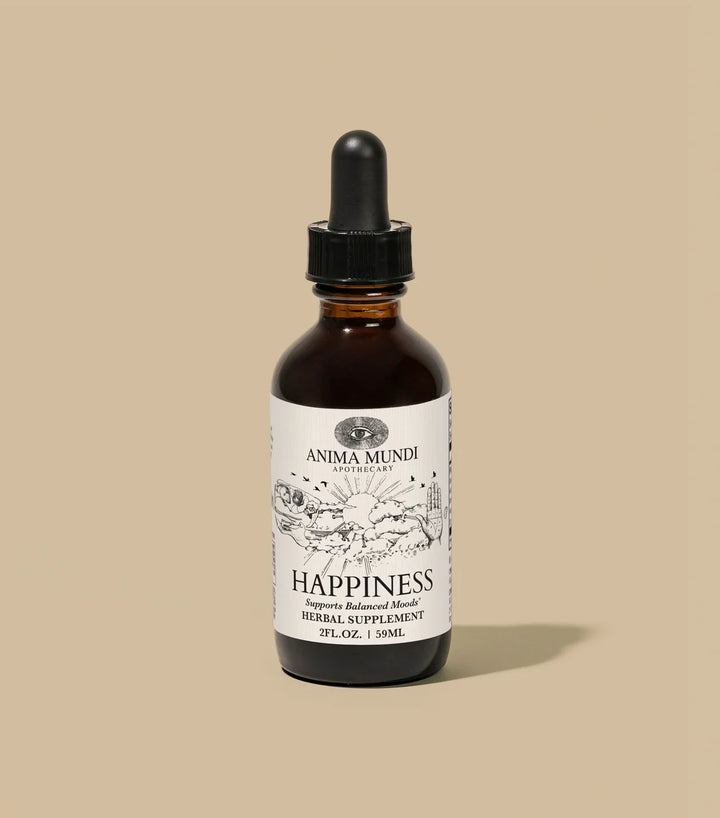 HAPPINESS Tonic | Adaptogenic Spirit Tonic - mit grafischer Zeichnung