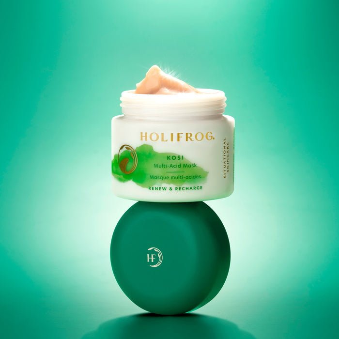 Holifrog Kosi Multi-Acid Mask - open jar mood