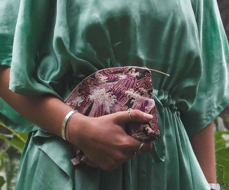 Lavender Make-Up Bag British Jade Mood