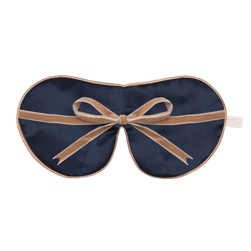 Pure Mulberry Silk Lavender Eye Mask Peacock Manor Liberty backsideHolistic Silk Pure Mulberry Silk Lavender Eye Mask Floral Jacquard Back