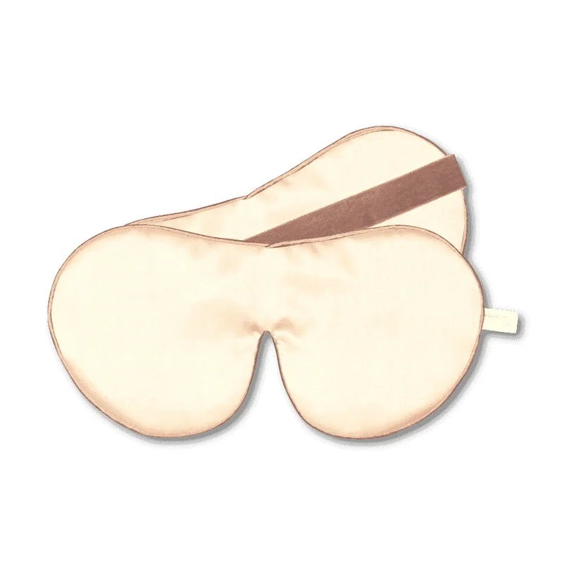 Pure Mulberry Silk One Strap Eye Mask Cream