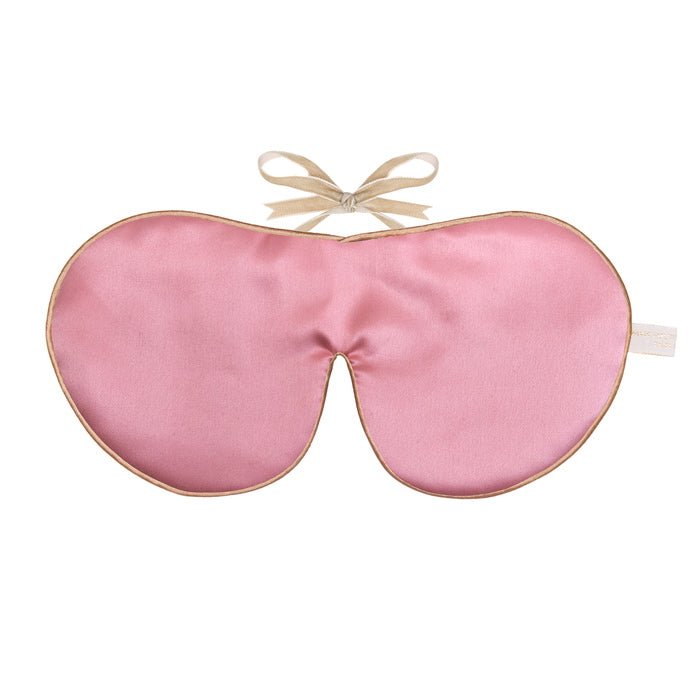 Mascarilla para ojos de lavanda y seda de morera pura, rosa sin perfume