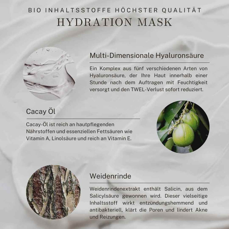 Naya Hydration Mask Organic Ingredients