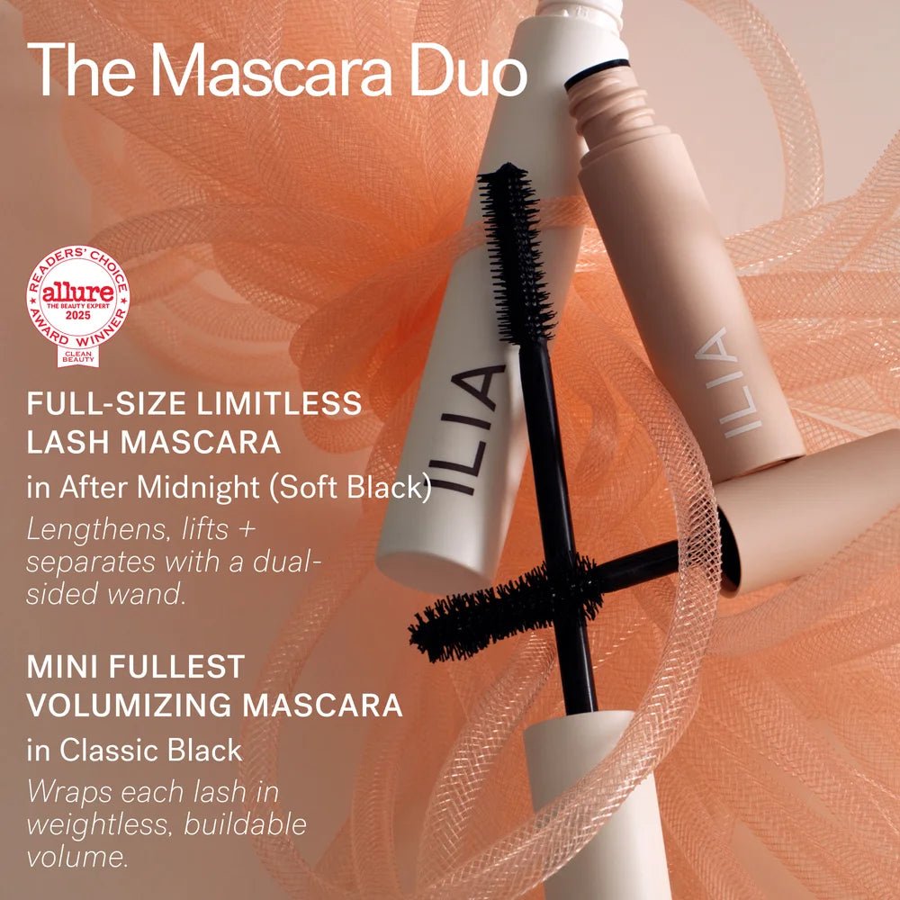 The Mascara Duo Gift Set 12 ml - Blanda Beauty