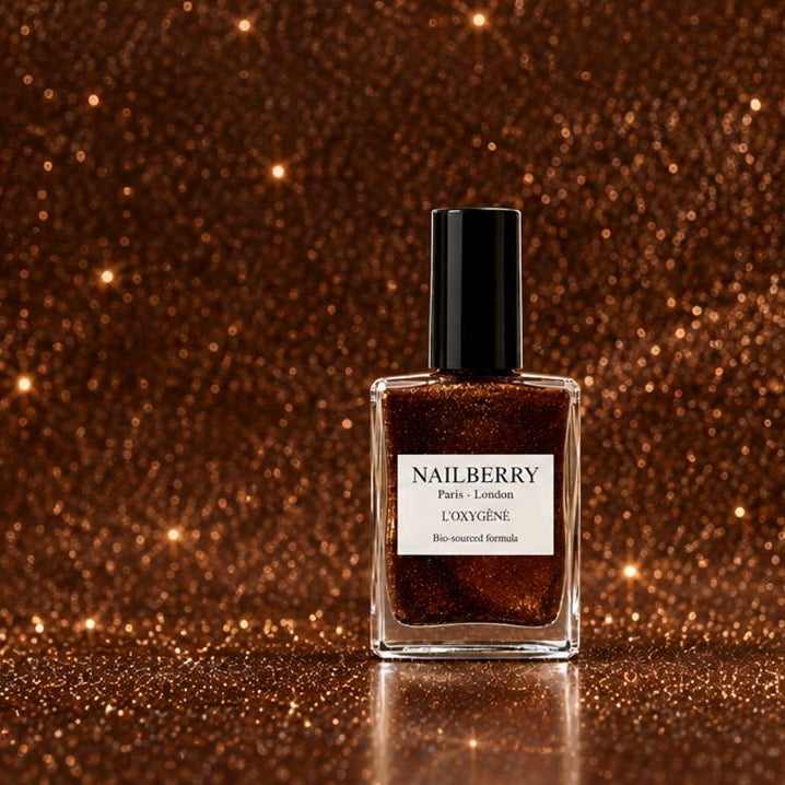 Nailberry Bright Spark Nagellack - Glitzerhimmel