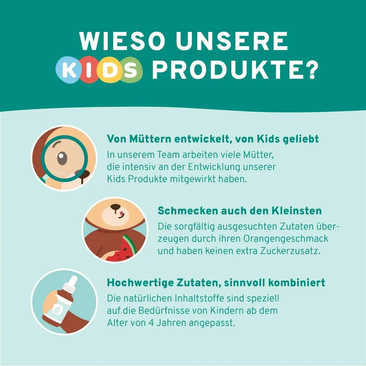 Omega 3 Kids Tropfen Orange von InnoNature – Von Müttern entwickelt
