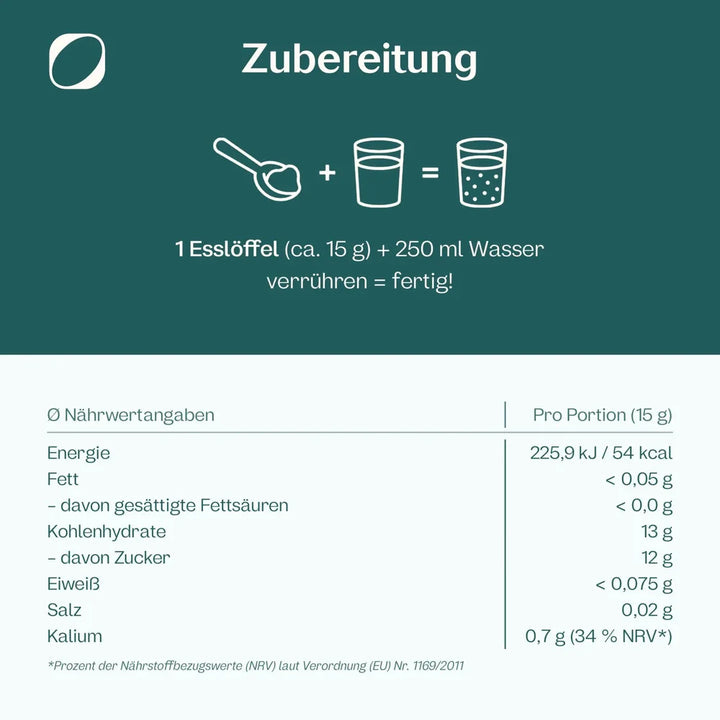 InnoNature Kokoswasser Pulver – Zutaten und Anwendung des Kokoswasserpulvers