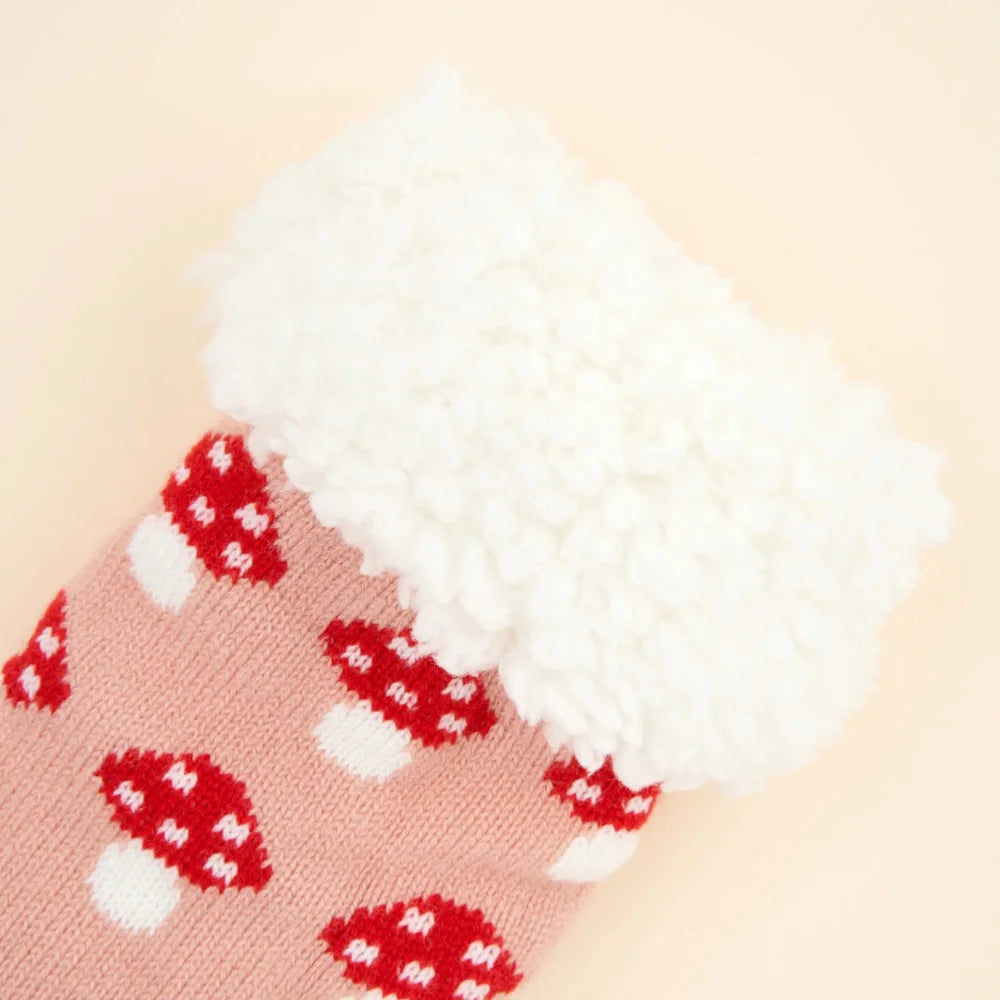Mushroom Slippers Nahaufnahme