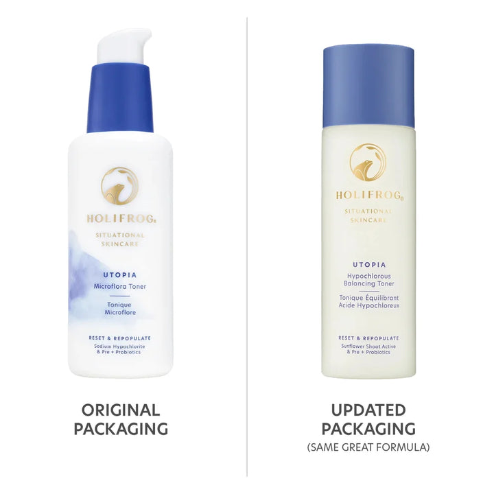 Utopia Microflora Toner 120 ml - New and old Design