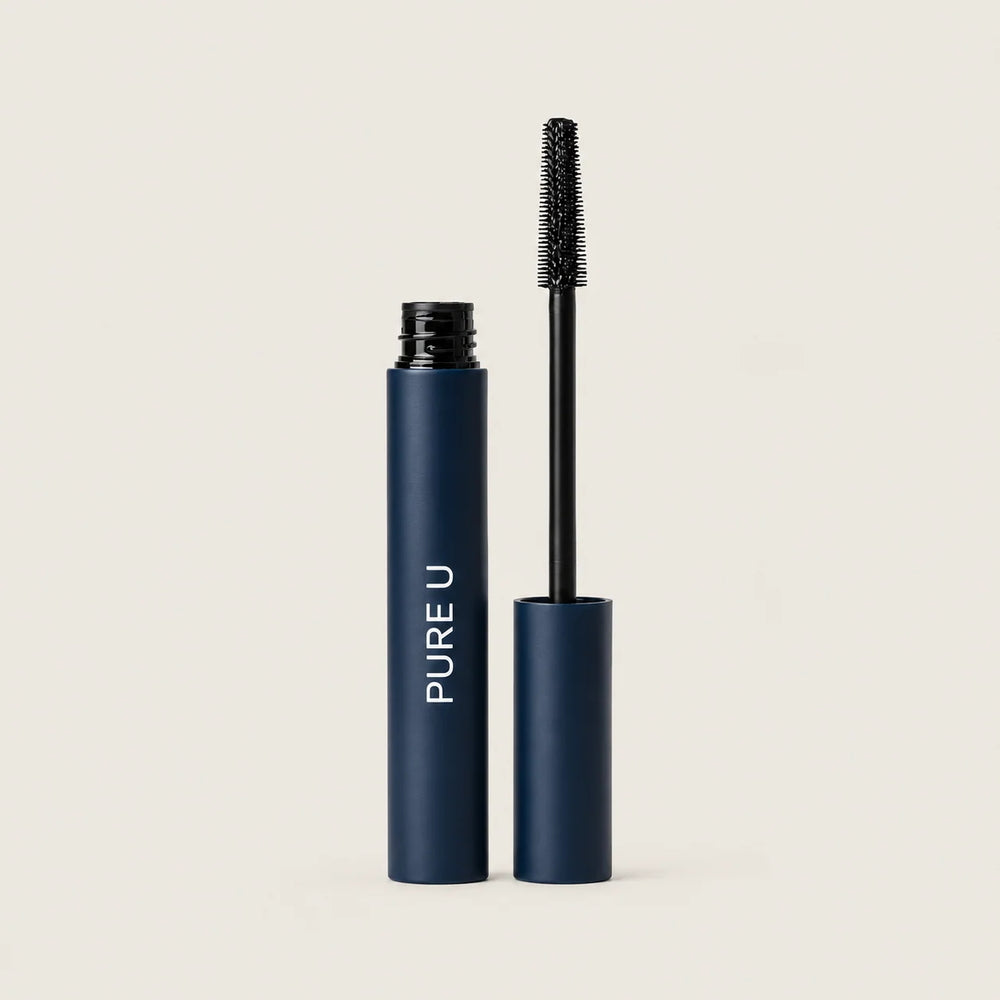 Pure U. Pure Lengthening Mascara – dunkelblaue Verpackung Hülse