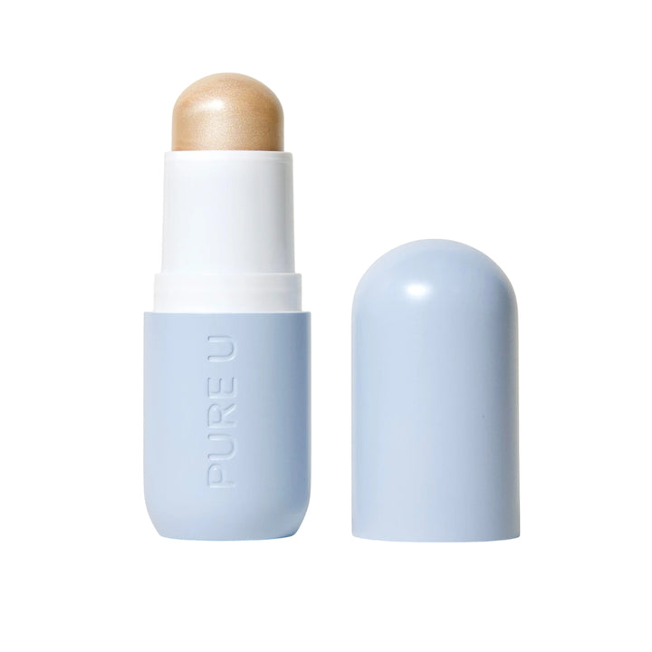 Pure U Highlighter Balm Champagne Dew 5g - veganer Highlighter für natürlichen Glow
