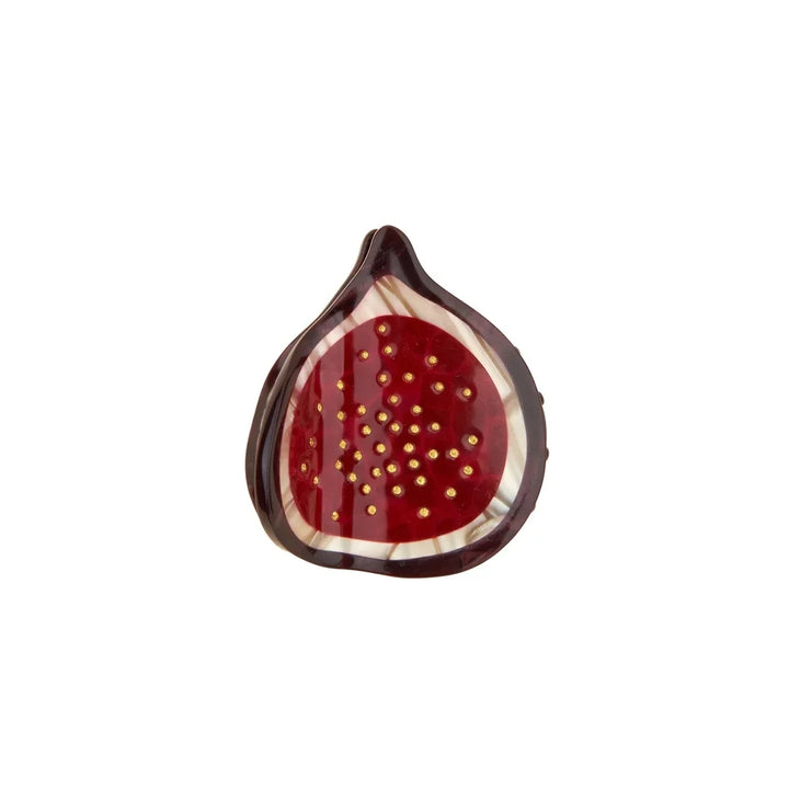 Coucou Suzette Fig Mini Hair Claw als Freisteller auf weißem Hintergrund