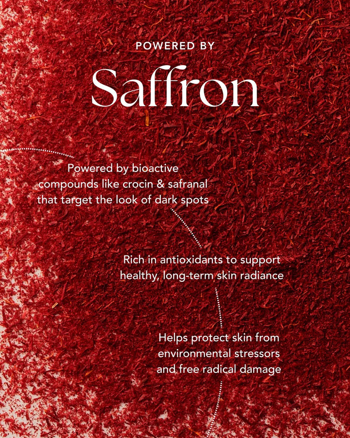 Safran als Signature-Wirkstoff des RANAVAT Brightening Saffron Cleansers