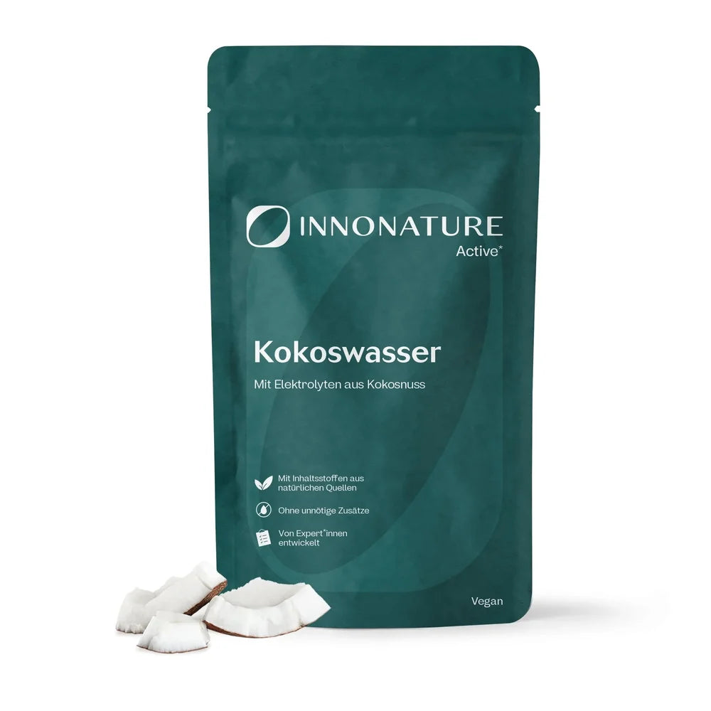 InnoNature Kokoswasser Pulver – natürliches Kokoswasser in Pulverform