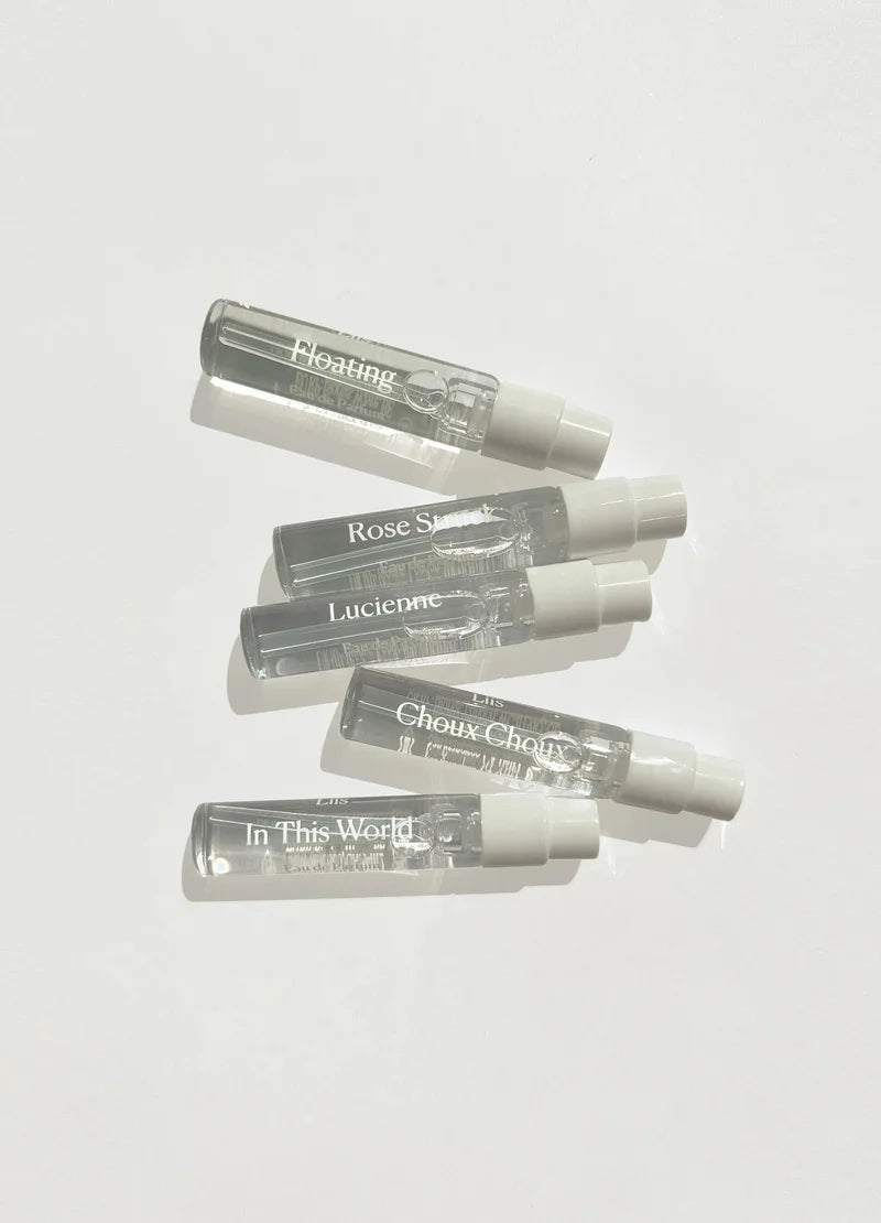 Vivid Discovery Set 5 x 2 ml - enthaltene Düfte im Zerstäuber