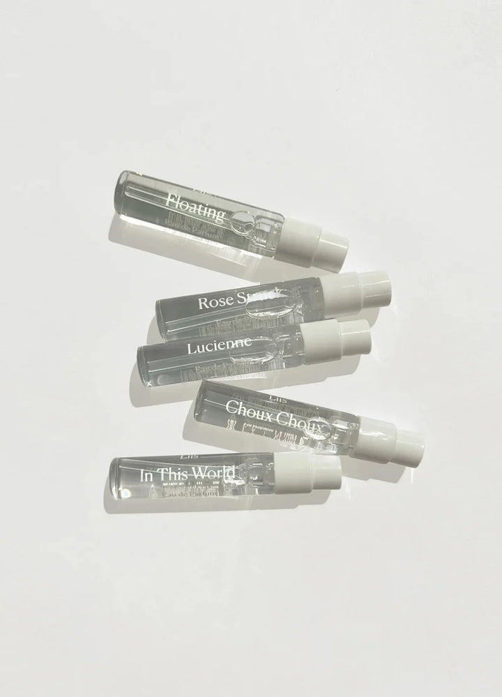 Vivid Discovery Set 5 x 2 ml - enthaltene Düfte im Zerstäuber