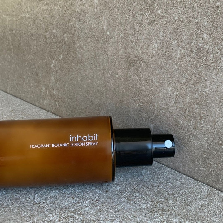 Naturallogic Inhabit Fragrant Botanic Lotion Spray - Mood close up