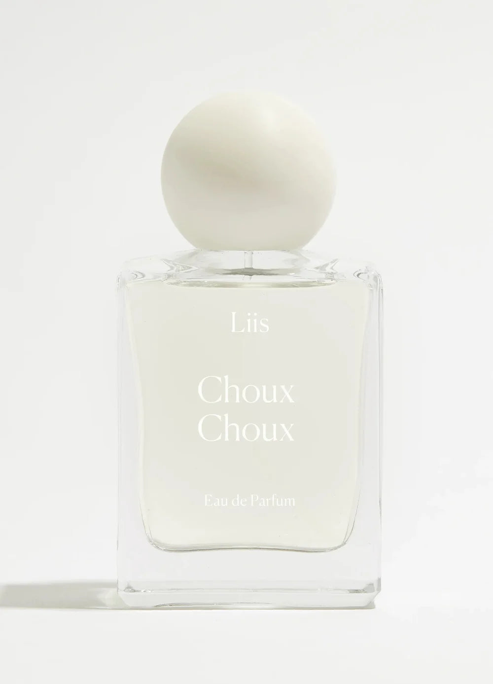 Liis Choux Choux Eau de Parfum Flakon frontal in heller Studioaufnahme