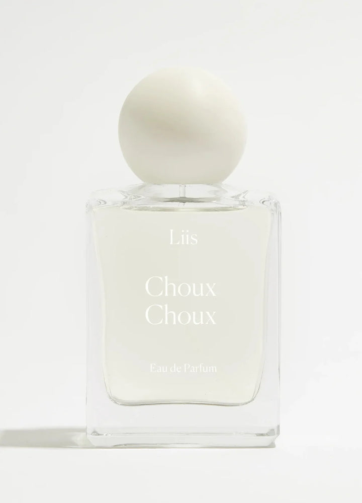Liis Choux Choux Eau de Parfum Flakon frontal in heller Studioaufnahme