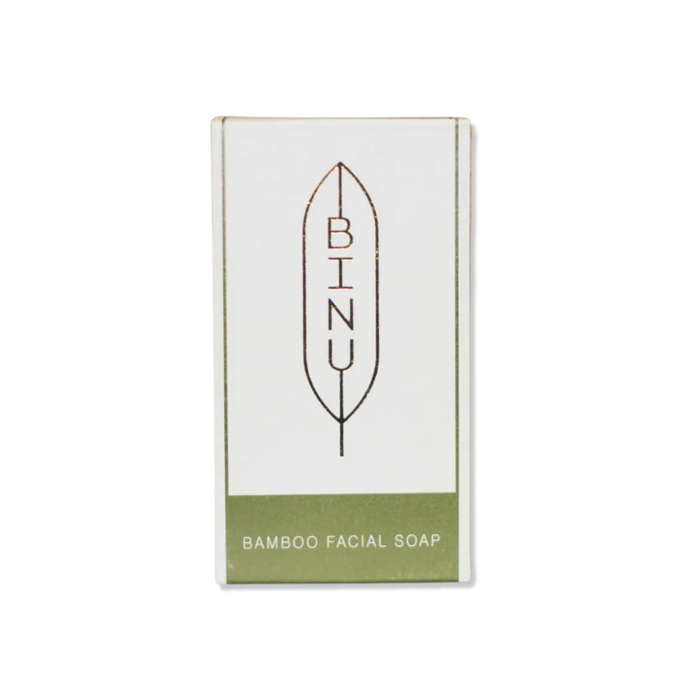 Bamboo Facial Soap Mini 50 g  - natürlich verpackt
