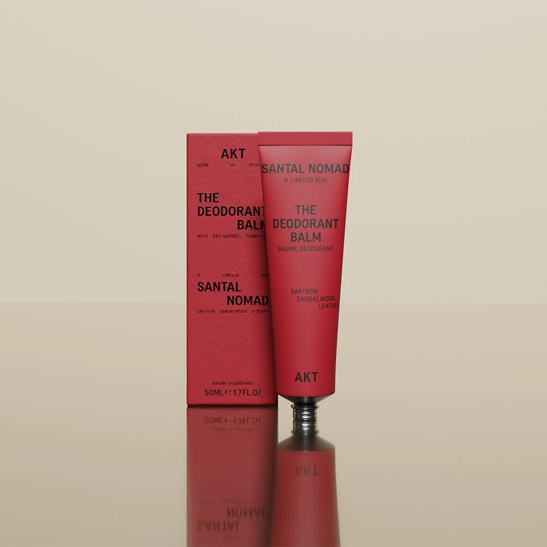 AKT Santal Nomad – Deodorant Balm in roter Tube mit passender Verpackung