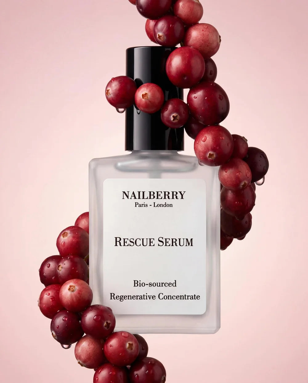 Rescue Serum von Nailberry - mit Cranberries
