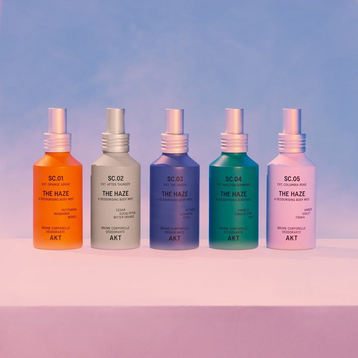 AKT The Haze Body Mist – verschiedene Duftvarianten der Kollektion