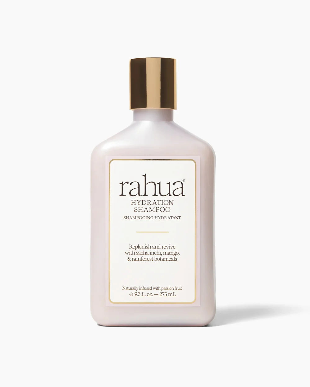 Hydration Shampoo auf hellblaumem Hintergrund