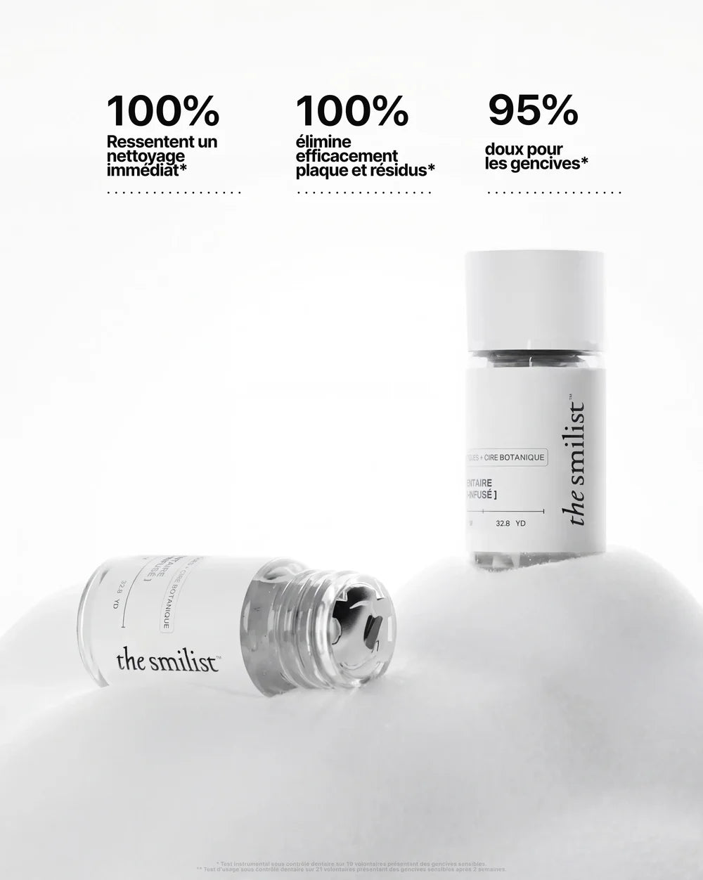 Micro-Infused Dental Floss von The Smilist - Wirkung
