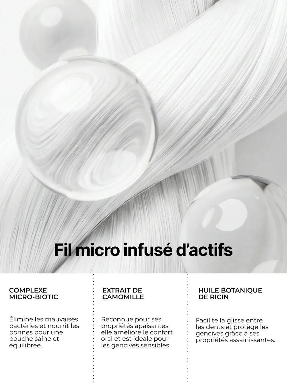 Micro-Infused Dental Floss von The Smilist - Zusammensetzung