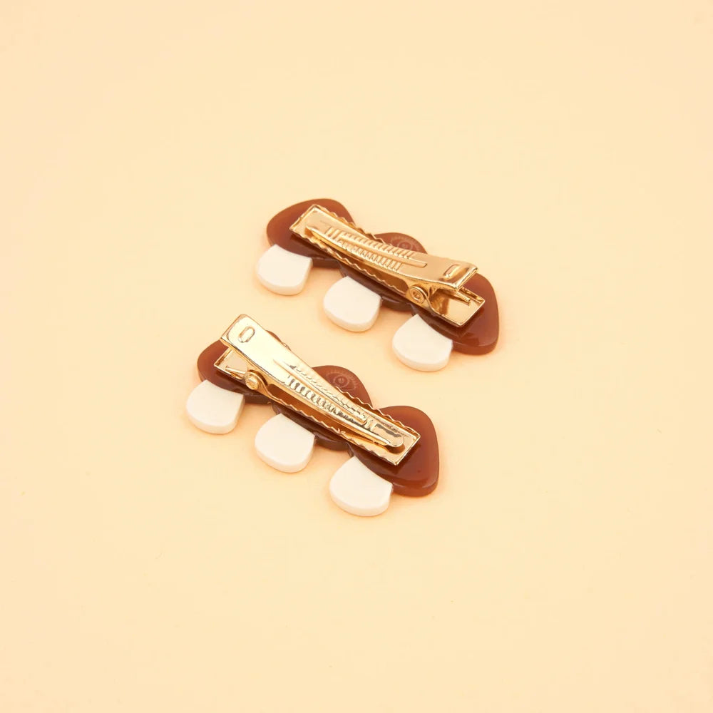 Mushrooms Hair Clips Set mit Krokodilklemmen
