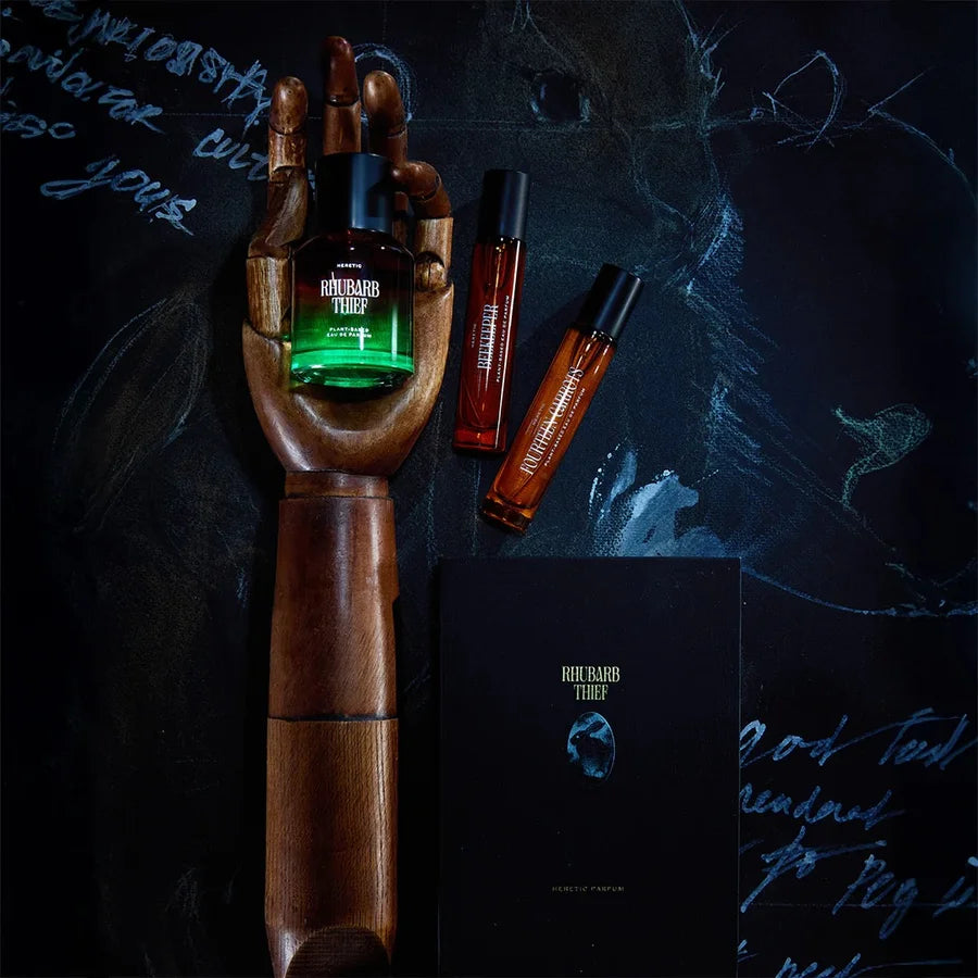 Heretic Parfum Fourteen Carrots als Teil der Kollektion Rhubarb Thief