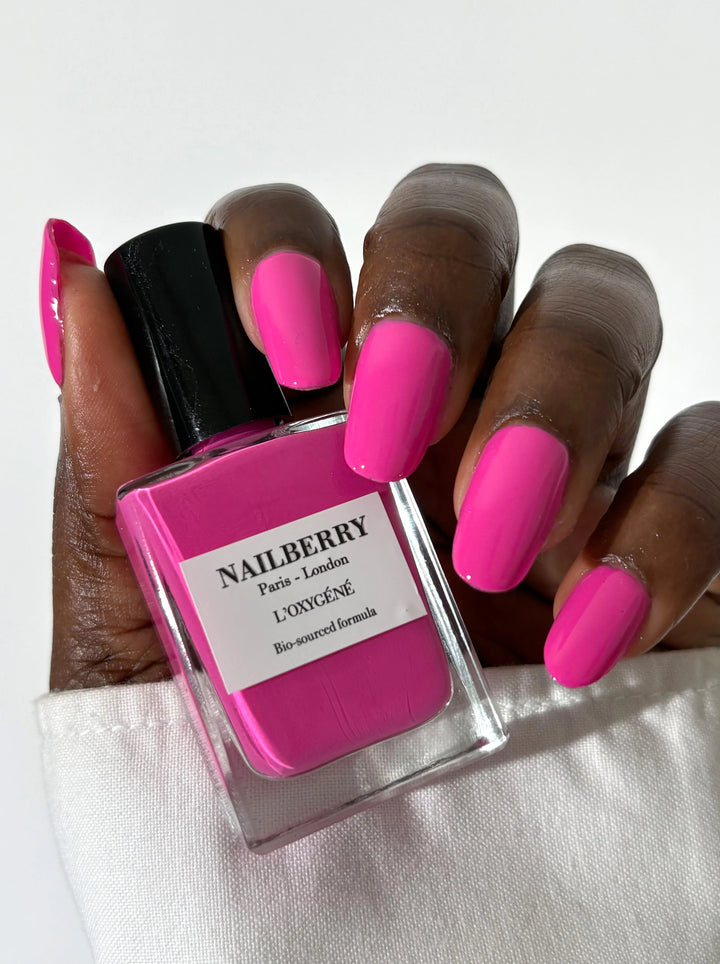 Nailberry Electric Pink Nagellack - Hochglänzend
