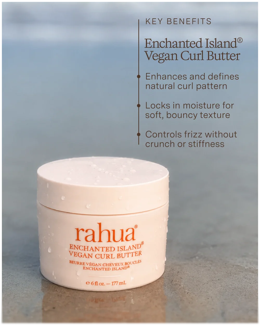 Rahua Enchanted Island Vegan Curl Butter in tropischer Enchanted-Island-Optik - Key Benefits