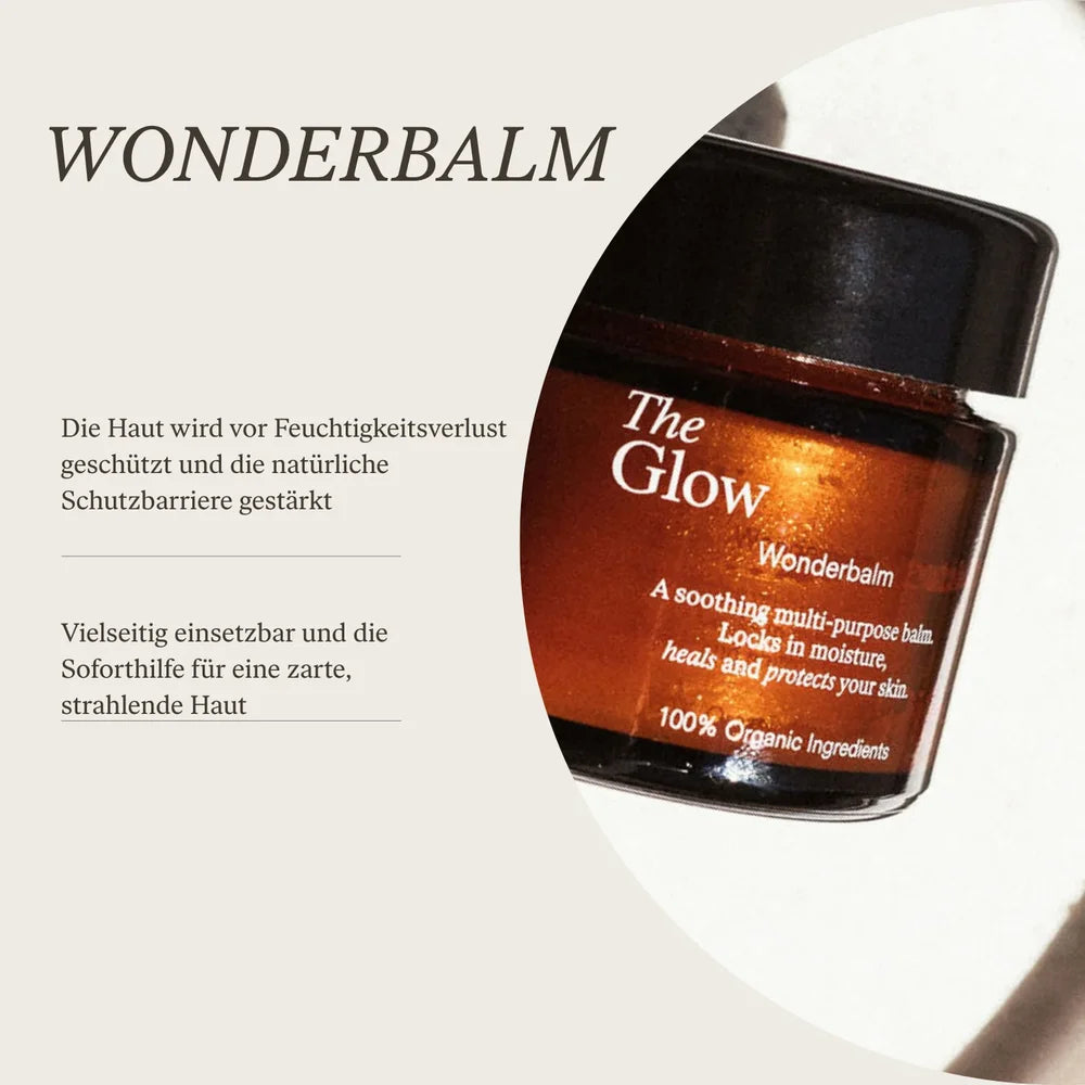 The Glow Wonderbalm schützt for Feuchtigkeitsverlust