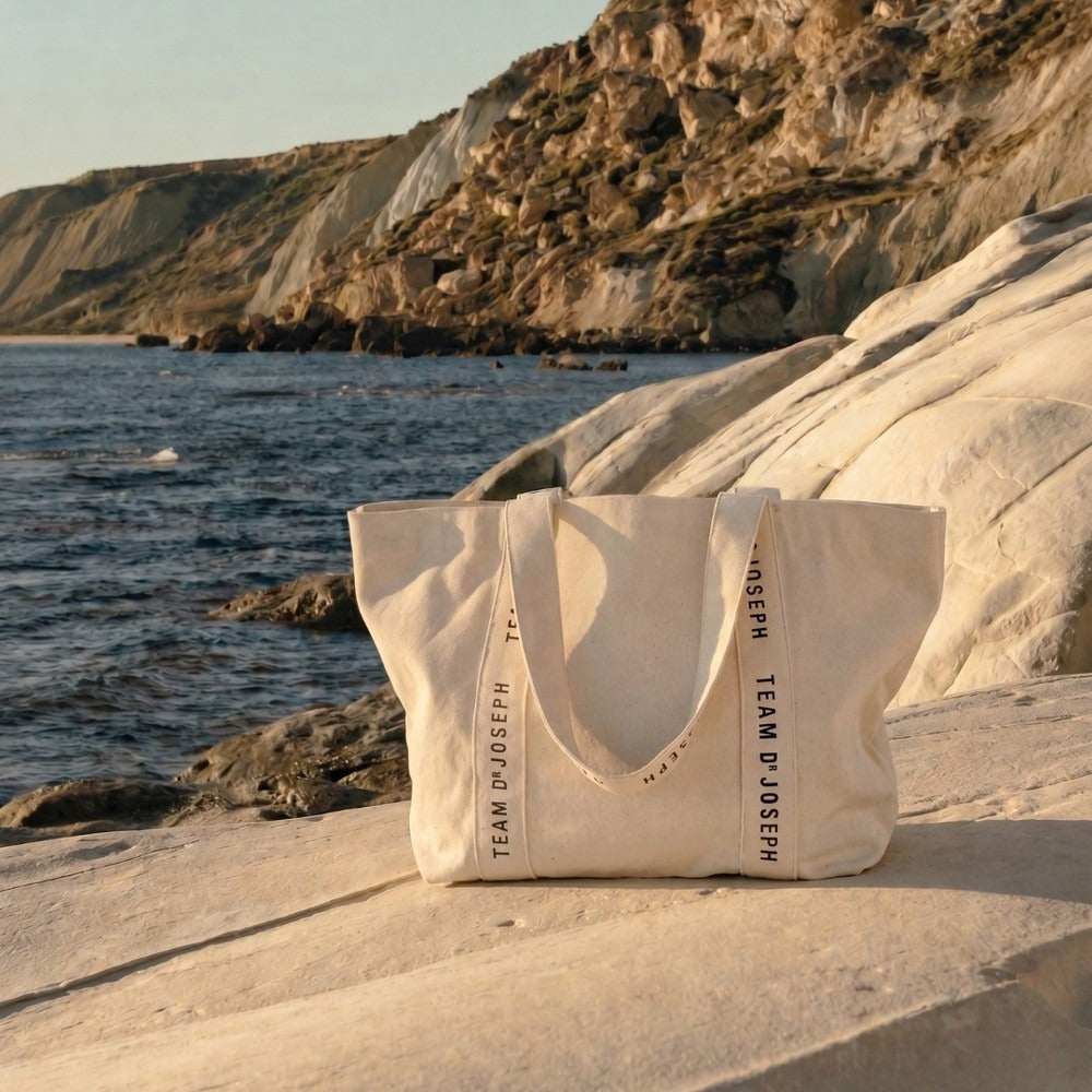 Team Dr Joseph Extra Large Tote Bag - macht auch am Strand einen guten Eindruck