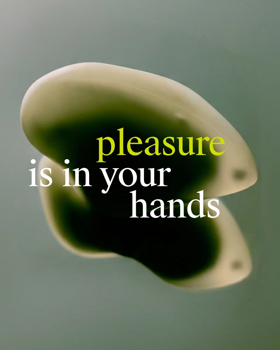 Sitre New Heights Vibrator mit Schriftzug „Pleasure is in your hands“