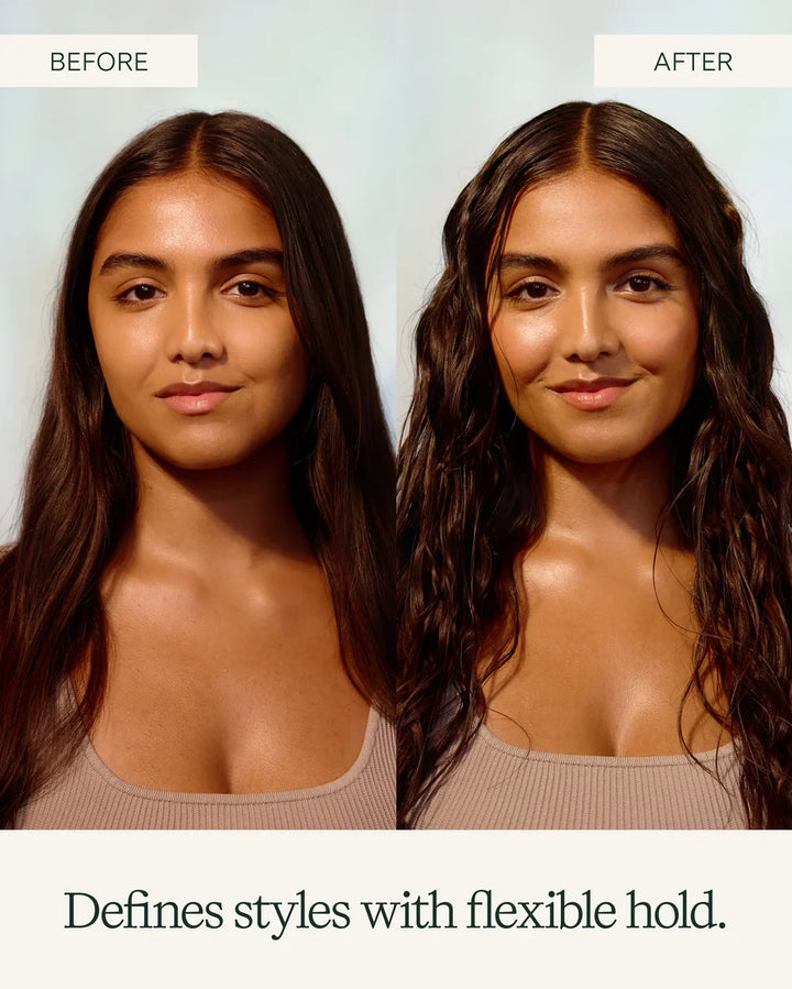 Aloe Vera Hair Gel - Before and After