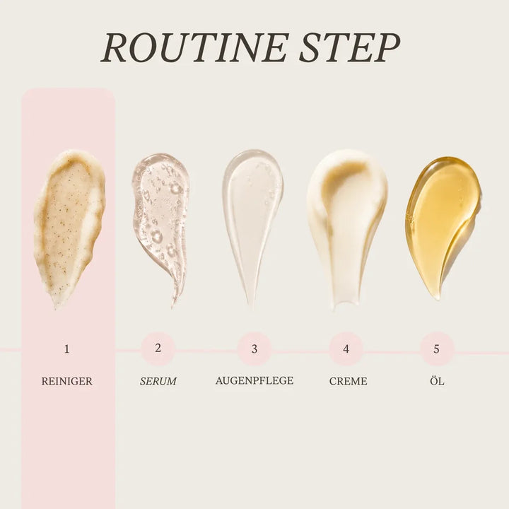 The Glow Cleansing Cream - Routine Anleitung