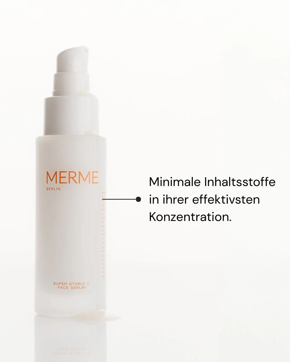 MERME Berlin Super Stable C Face Serum mit minimaler Wirkstoffformel