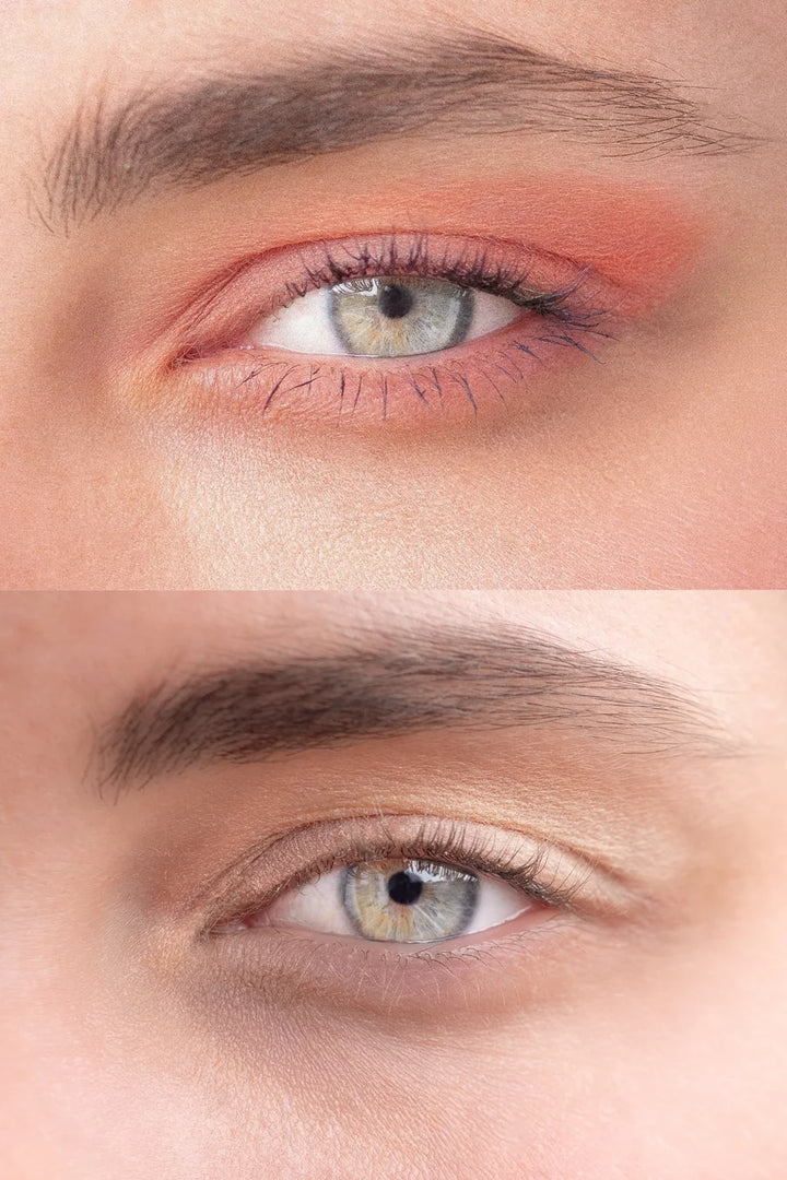Eyeshadow Palette Dolce Vita von Karolin van Loon - aufgetragen auf Lid