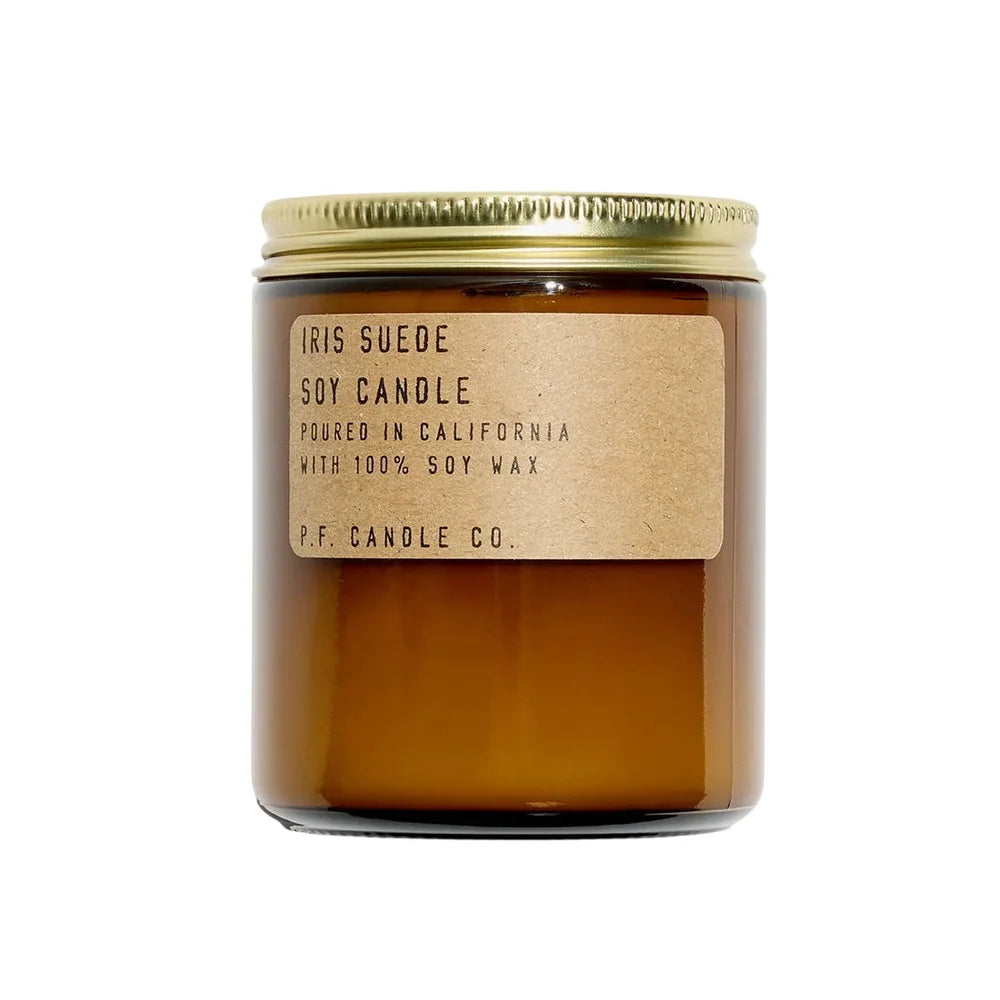 Iris Suede Soy Candle