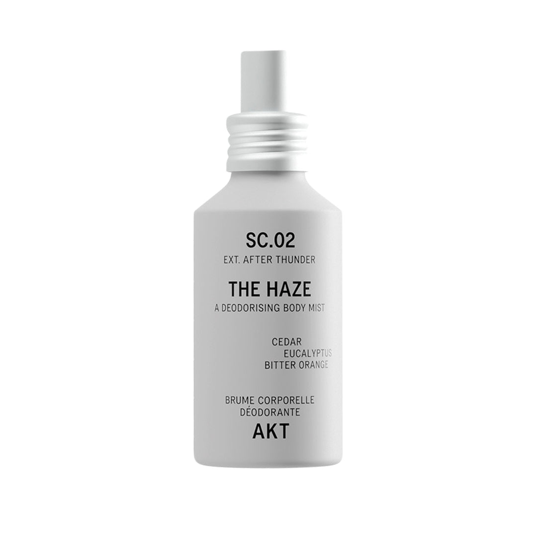 AKT London The Haze Body Mist SC.02 After Thunder 100 ml – Body Mist mit Eukalyptus und Zedernholz