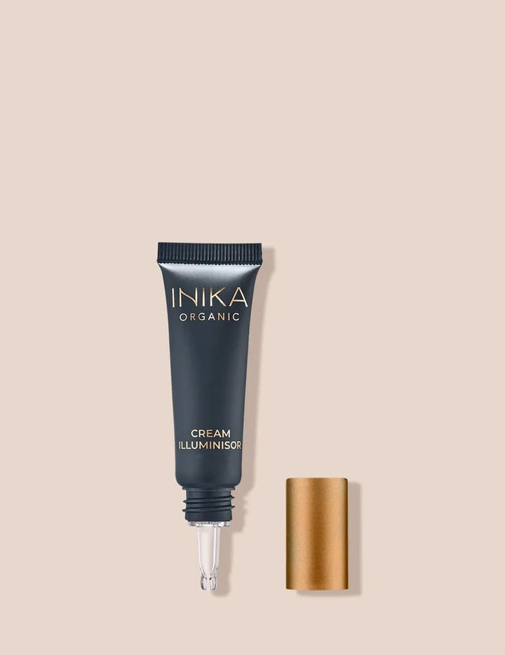 INIKA Organic Cream Illuminisor Pink Pearl - Applikator